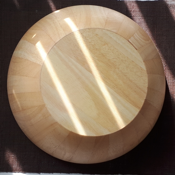 Ikea | Solid Wood Serving / Salad Bowl - Picture 5 of 8
